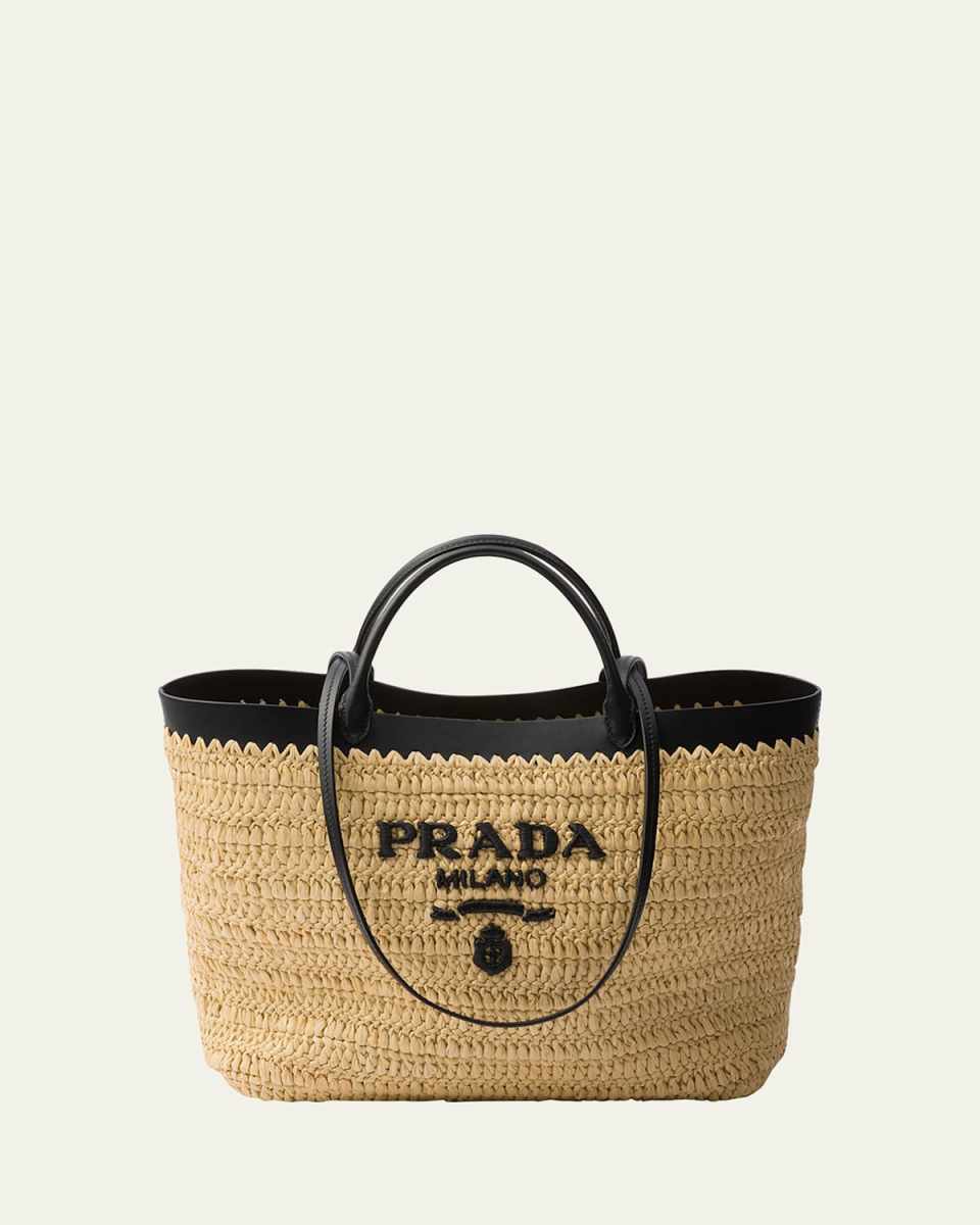 Logo Crochet Tote Bag
